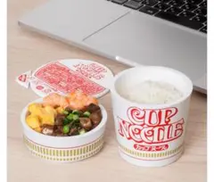 カップヌードルクエスト　弁当箱 カップヌードル弁当箱」「謎肉キーボード」など当たる『カップ