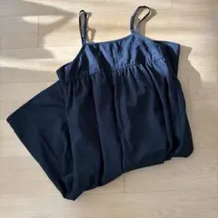 しまむら＊season reason キャミソールワンピース 中黒 Mサイズ