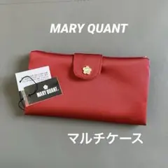 希少 数•デザイン！MARY QUANTマリークワント 財布型マルチポーチ