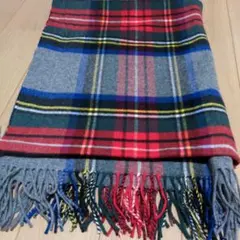 Johnstons of Elgin タータンチェックストール