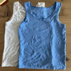 UNIQLO AIRism タンクトップ 下着　110cm
