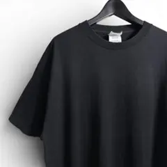 古着 90s USA製 AAA 無地 Tシャツ 黒 ブラックXL F01