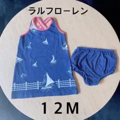 Ralph Lauren セーリングボート柄 ワンピース 女の子 12M