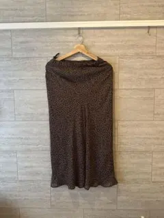 ローリーズファーム　ヒョウ柄 フレアスカート