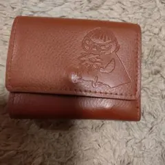 ムーミンMOOK本の三つ折り財布