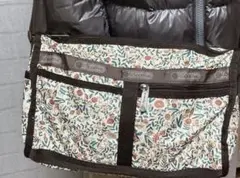 レスポートサック花柄 ショルダーバッグ ポーチ付き