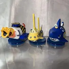 ONEPIECE シャークサブマージ3号・ブラキオタンク5号・ローの潜水艦セット