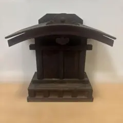 厨子 古い 木製 仏像