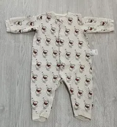 プーさん ユニクロ キルトカバーオール80cm