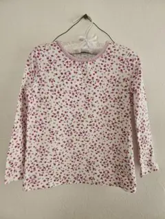 mikihouse 花柄 長袖トップス 120 日本製