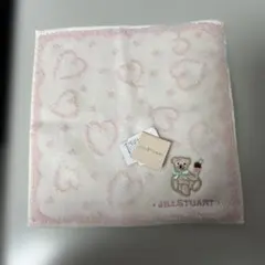JILL STUART ハート柄ハンカチ【未使用】