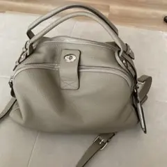 HAYNI ロシェ トートバッグ 2way ショルダーバッグ　グレージュのサムネイル