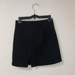 黒 タイトスカート 韓国 ミニスカート スリット