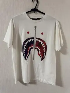 新品 M デッドストック】URSUS BAPE Tシャツ シャーク パーカー - メルカリ