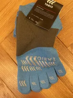 Tabio レーシングラン 五本指ソックス SLサイズ27〜29センチマラソン