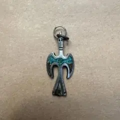 インディアンジュエリー　ペンダントトップ ターコイズ　サンダーバード