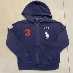Polo Ralph Lauren フルジップパーカー 120