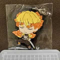 鬼滅の刃 我妻善逸 ラバーキーホルダー ガチャガチャ