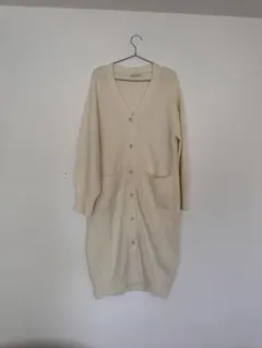 plage Cas/silk Mix ロング カーディガン