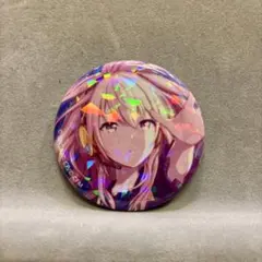 プロセカ　巡音ルカ　グリッター　缶バッジ