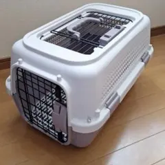 ペットキャリー ケース クレート 犬・猫 薄パープル　直接取引　メルカリ便変更可のサムネイル