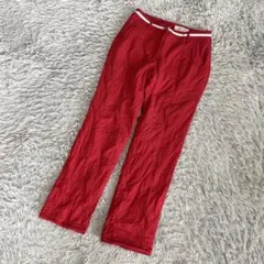 adabat アダバット　ゴルフパンツ　中綿パンツ　冬用　蓄熱　レッド　38