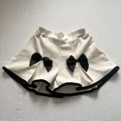 Cottoli リボン付きフレアスカート 90cm