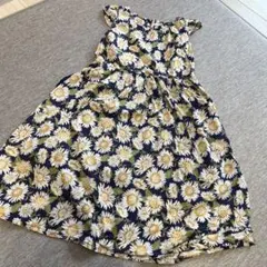 branshe 花柄ノースリーブワンピース 140