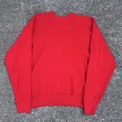 80s Tultex 無地赤 スウェット M ラグラン USA製