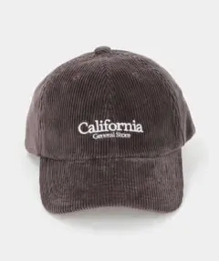 California General Store コーデュロイキャップ