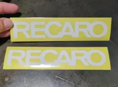 RECARO レカロ ステッカー 2枚セット
