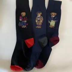 t*n様 ポロラルフローレンのメンズ用ソックス、3足セットです。 サイズ25〜2