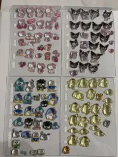 シール帳完成品　キャラクター多数　※サンリオ第一弾ボンボンドロップシールあり