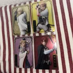 ミュージカル刀剣乱舞十周年記念ツインウエハース　カード4振おまとめ