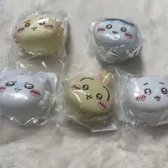 m*i様 ちいかわおかおミニシリコンポーチ5個セット