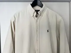Ralph Lauren BRAKE アイボリー コーデュロイ 長袖シャツ