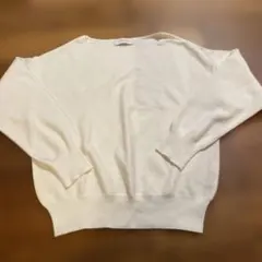 SIMPLICITÉ 長袖 ニット ホワイト