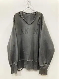 25SS メゾンミハラヤスヒロ レイヤードダメージニット 46 - メルカリ