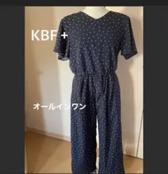 【美品】KBF＋ アーバンリサーチ ドット柄オールインワン サロペット