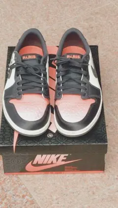 Nike Air Jordan 1 Low パリサンジェルマンモデル(箱付き)