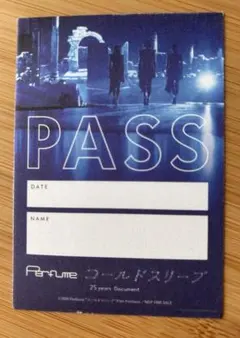 Perfume コールドスリーブ 25 years Document ステッカー