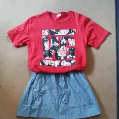 BROWNY Ｔシャツ MINKPINK デニムミニスカート コーデ売り