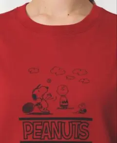PEANUTS マックレガー スヌーピー 半袖Tシャツ L サイズ レッドのサムネイル