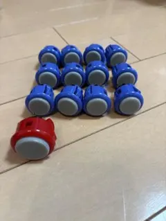 ガフロ製作所 リーメスボタン24φ 12個、30φ 1個（三和電子製ボタン）