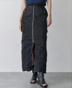新品　MURUA ファスナースリットギャザースカートのサムネイル