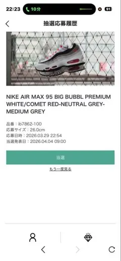 NIKE AIR MAX 95 BIG BUBBL PREMIUM 26.0cm