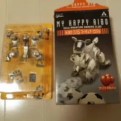 グリコ　MY HAPPY AIBO 1/6 フィギュア ERS-210Aシルバー