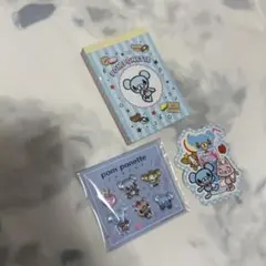 セブンイレブン ナルミヤキャラクターズ ぷっくりシール ナルミヤ ポンポネット