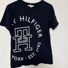 TOMMY HILFIGER ロゴ Tシャツ XS ネイビー