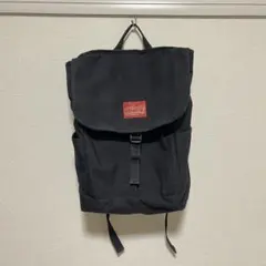 マンハッタンポーテージ　フラップ式リュック 黒